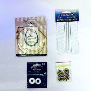 Assorted Lot of Jewelry Making Items